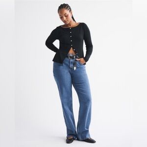 Abercrombie Curve Love High Rise 90s Relaxed Jean